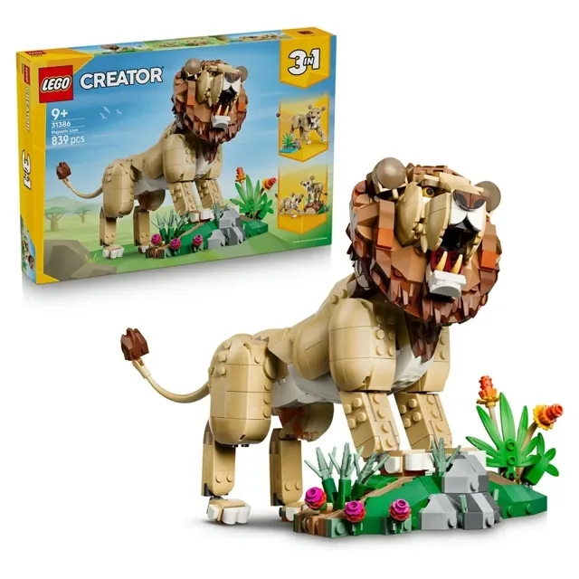 LEGO Creator Wild Animals Majestic Lion 31386 (839 Pieces) price comparison Qatar – cheapest at Hala Mama
