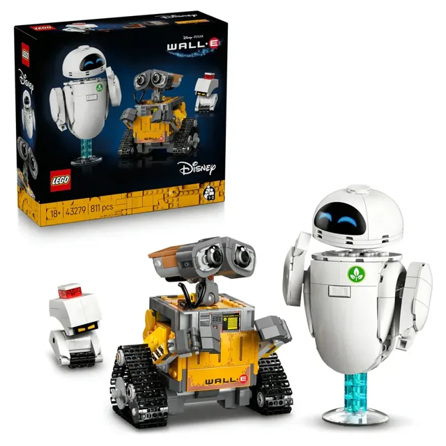 Lego Wall-E And Eve V29 - 43279 (811 Pieces) price comparison Qatar – cheapest at Virgin Megastore