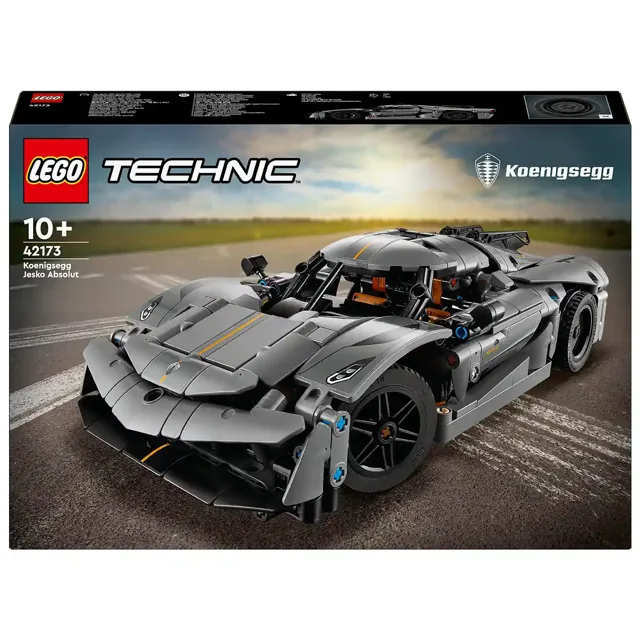 LEGO Technic 42173 Koenigsegg Jesko Absolut Grey Hypercar price comparison Qatar – cheapest at Yalla Toys