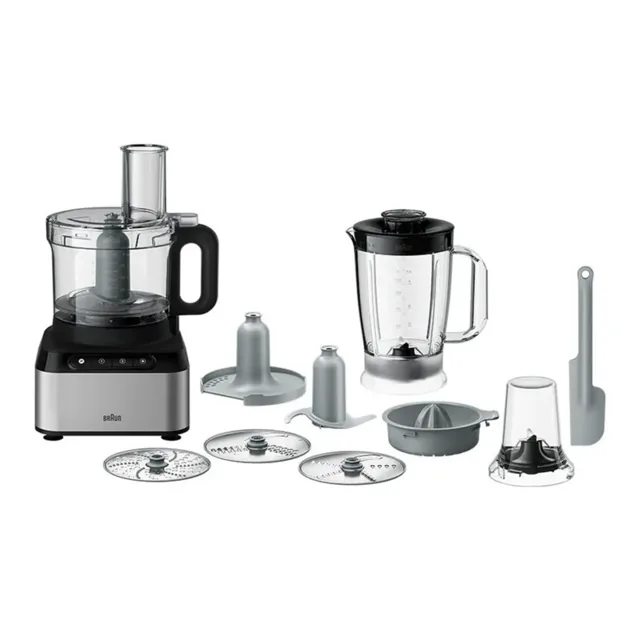 Braun Food Processor, 800W, White, FP3233 price comparison Qatar – cheapest at Lulu Hypermarket