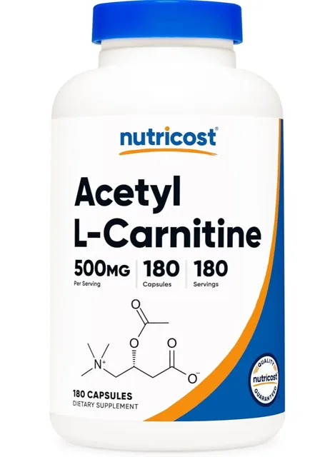 Nutricost Acetyl Carnitine 180 capsules price comparison in Qatar