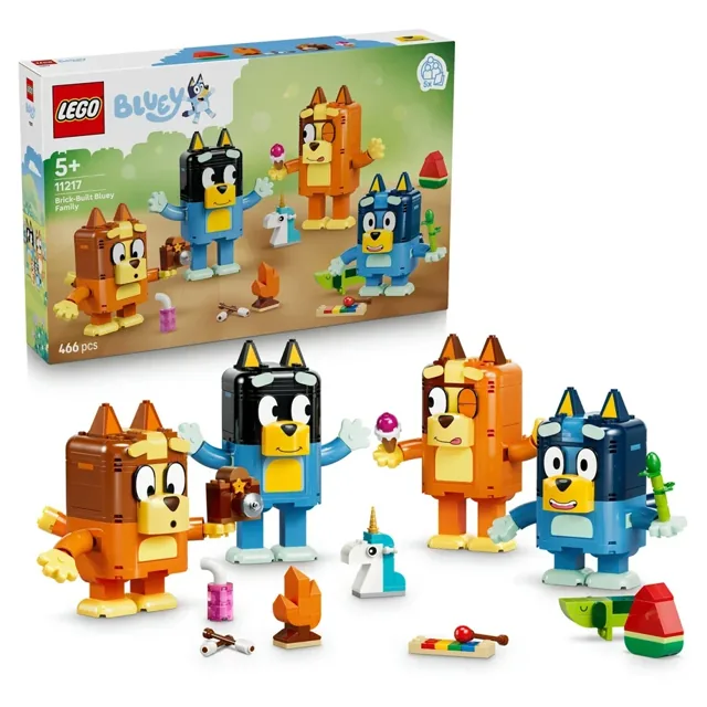 LEGO® Brick-Built Bluey Family price comparison Qatar – cheapest at Hala Mama