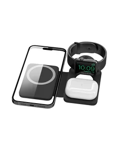 Ego Charger Magpad2 3in1 Magsafe QI 15W Black price comparison Qatar – cheapest at FNAC Qatar