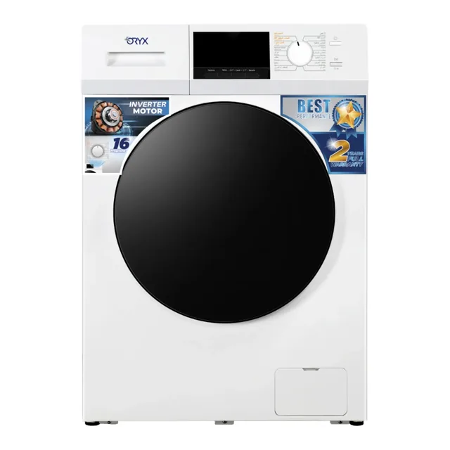 Oryx Front Load Washer & Dryer, 10 kg/6 kg, 1400 RPM, OLWD107W16P price comparison Qatar – cheapest at Carrefour Qatar