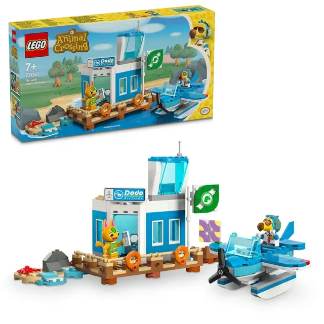 LEGO Animal Crossing Fly With Dodo Airlines Airport Toy price comparison Qatar – cheapest at Hala Mama
