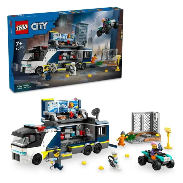 LEGO City Police Mobile Crime Lab Truck Toy 60418 price comparison Qatar – cheapest at Kiddy Zone