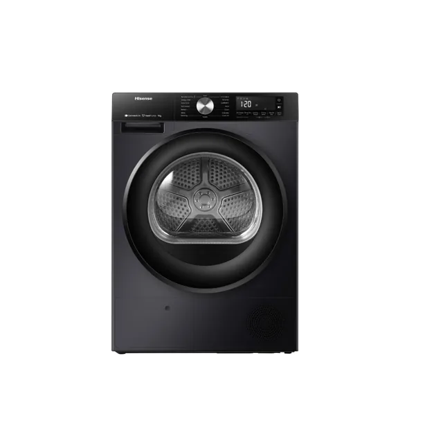 Hisense Front Load Heat Pump Dryer, 9 kg, Premium Black, DH3S902BT price comparison Qatar – cheapest at Carrefour Qatar