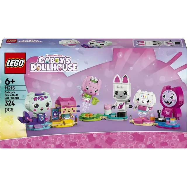 LEGO® Gabby's Brick-Built Cat Friends price comparison Qatar – cheapest at Hala Mama
