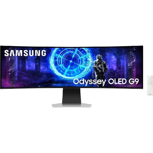Samsung Odyssey 49" Gaming Monitor, LED, LED, 240 Hz, 0.03ms (GtG), Built-in Dual Speaker (2 X 5W), Silver, Silver price comparison in Qatar