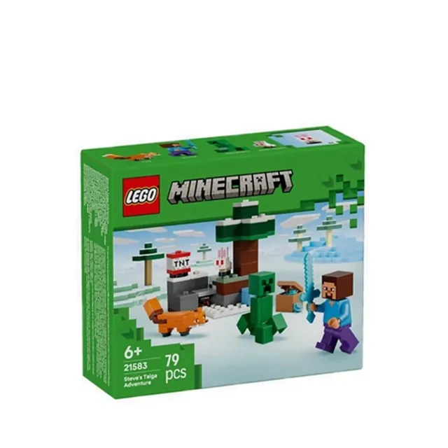 LEGO® Minecraft® Steve™s Taiga Adventure Gamer Gift 21583 price comparison in Qatar