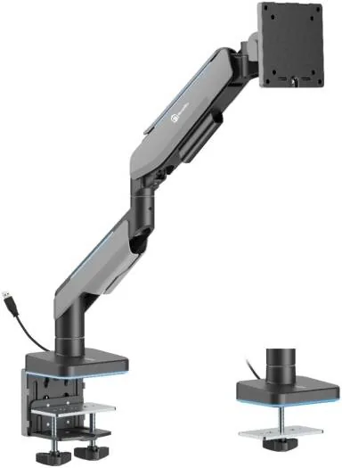 GamerTek Pivot Single RGB Monitor Arm, Black price comparison in Qatar