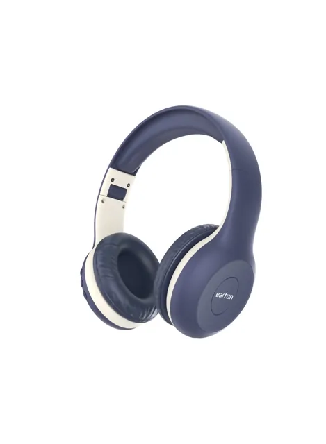 EarFun K2 Kids Bluetooth Headphones, Volume Limited, 40H Playtime, Bluetooth 5.0 Headphones with Mic, Stereo Sound, Foldable Over-Ear Headphones for Kids/School/Travel/iPad/Tablet, Blue | K2L price comparison Qatar – cheapest at Noon