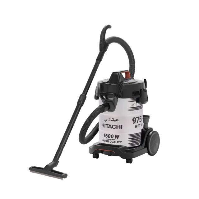 Hitachi 3 in 1 Drum Vacuum Cleaner, 1600W, Inox, CV-975PWBK product image