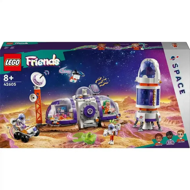 LEGO Friends Mars Space Base and Rocket Toy 42605 price comparison Qatar – cheapest at Yalla Toys