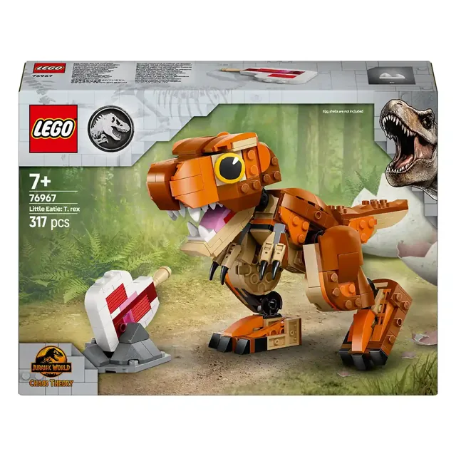 Lego Jurassic World Little Eatie T Rex 76967 with 317pcs price comparison Qatar – cheapest at Kiddy Zone