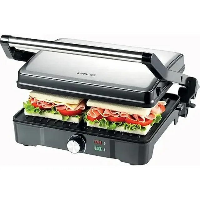 Kenwood Health Grill Metal 2000W - HGM31 price comparison Qatar – cheapest at Lulu Hypermarket