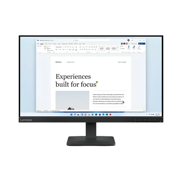 Lenovo L Series Monitor – Black price comparison Qatar – cheapest at Microless