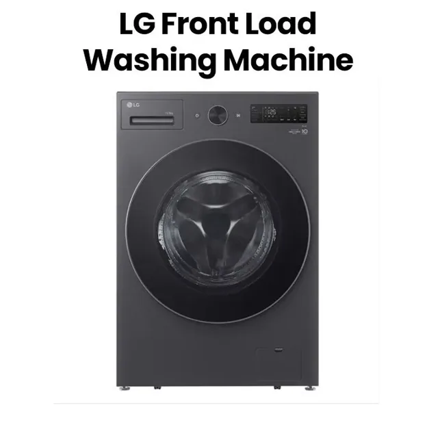 LG 15/8 kg Washer & Dryer – AI DD™ | Essence Graphite | F0Z6DRPK4, Black product image