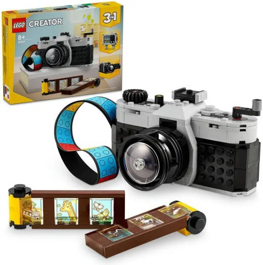 Lego Creator 3 in 1 Retro Camera Building Toy 31147 with 261pcs price comparison Qatar – cheapest at Mega Store via Microless