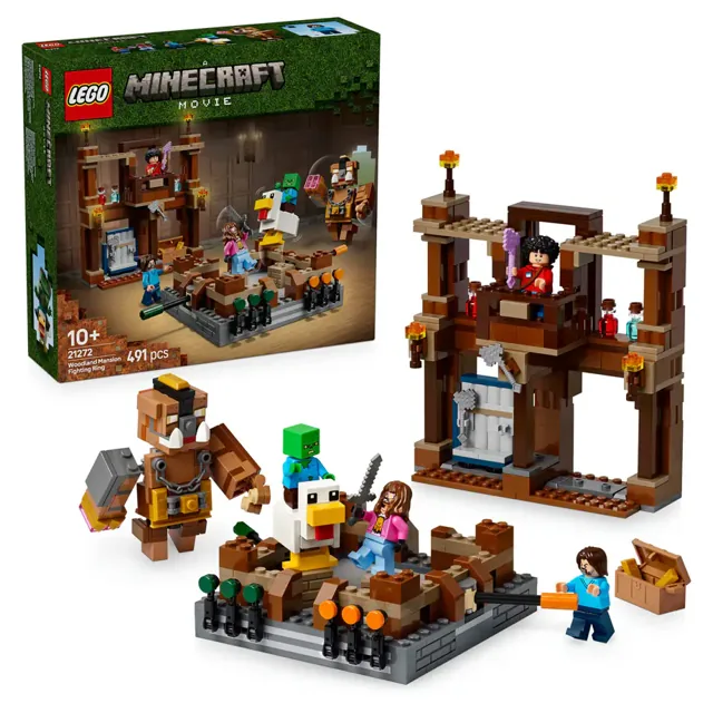 LEGO Minecraft 21272 Woodland Mansion Fighting Ring price comparison Qatar – cheapest at Kiddy Zone