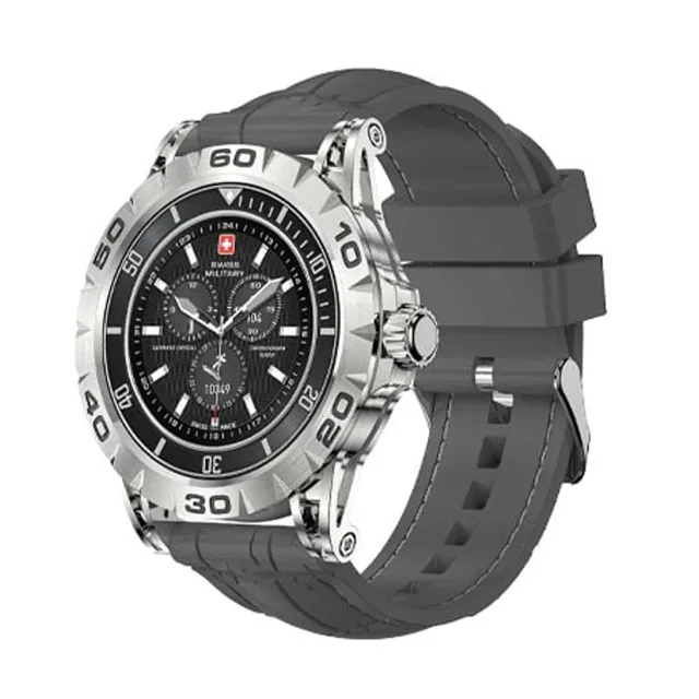 SWISS MILITARY SMART WATCH DOM 2 SILICON STRAP GREY price comparison Qatar – cheapest at Lulu Hypermarket