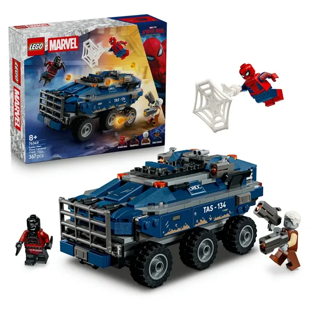 LEGO® Spider-Man Prison Transport Chase price comparison Qatar – cheapest at Hala Mama