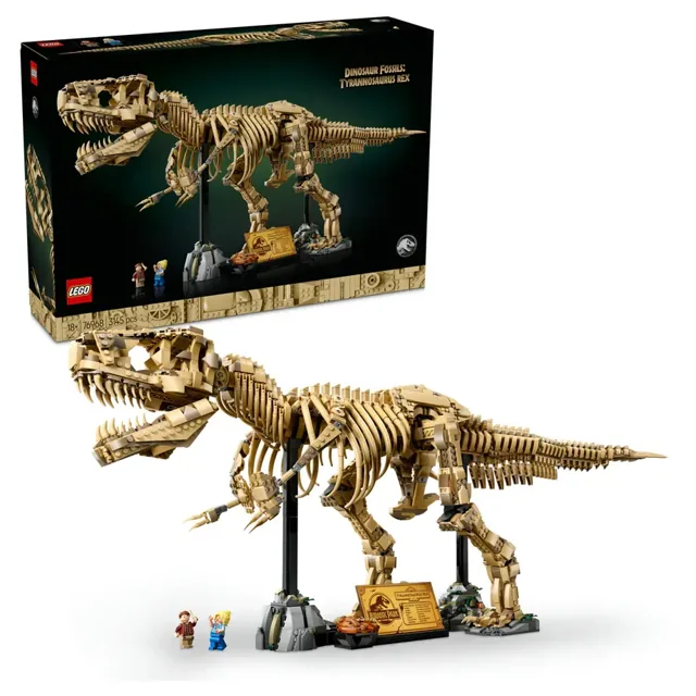 LEGO® Jurassic World Dinosaur Fossils: Tyrannosaurus Rex Building Set 76968 price comparison in Qatar