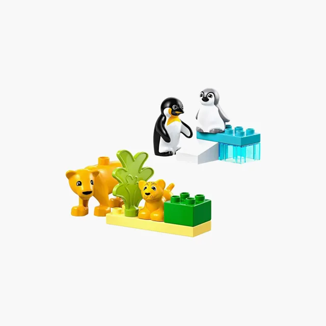 Lego Wild Animal Families Penguins And Lions 10442 with 10pcs price comparison Qatar – cheapest at Centrepoint