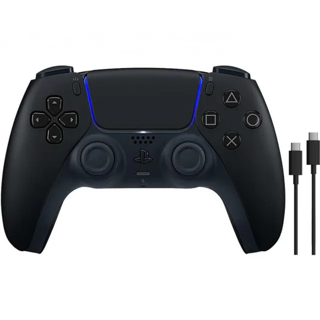 Sony PS5 Dualsense Controller Midnight Black + USB PC price comparison Qatar – cheapest at FNAC Qatar