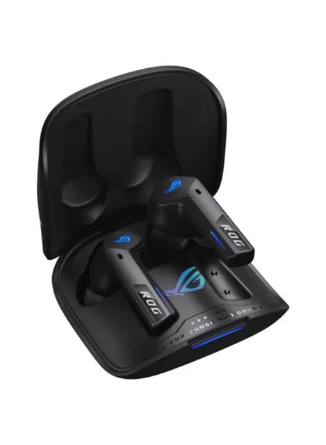 ROG Cetra True Wireless SpeedNova Gaming Headphones, 2.4 GHz & Bluetooth 5.3, ROG SpeedNova, 24-bit 96 kHz Audio, AI Microphones, Adaptive ANC, 46H Battery Life, 90YH03Y0-BTUA00 Black price comparison Qatar – cheapest at Noon
