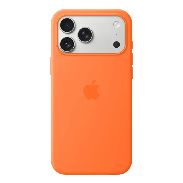 Apple iPhone 17 Pro Silicone Case with MagSafe, Orange product image