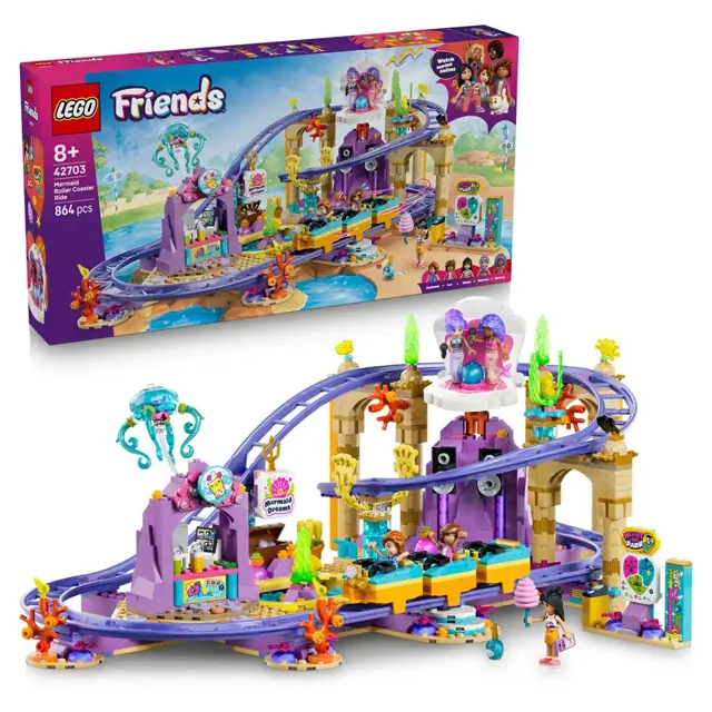 LEGO® Mermaid Roller Coaster Ride price comparison Qatar – cheapest at LEGO Qatar