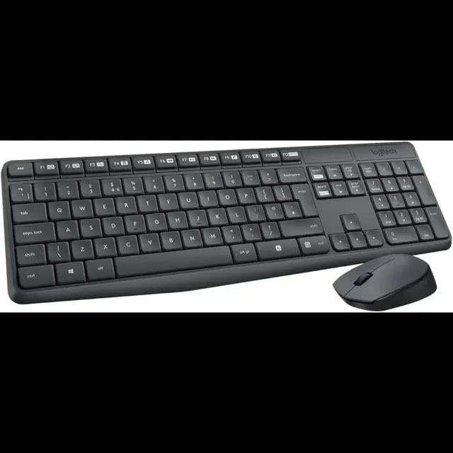 Logitech Wireless Keyboard &Mouse ComboMK235 Arabic/Black price comparison Qatar – cheapest at Al Meera