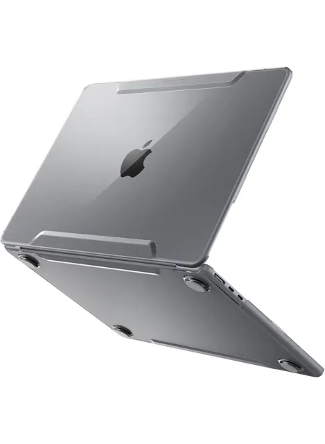 Thin Fit for MacBook Air 13-inch Case Cover M5 (2026) / M4 A3240 (2025) / M3 A3113 (2024) / M2 A2681 (2022) Transparent Protective Hard-Shell Case - Crystal Clear price comparison Qatar – cheapest at Virgin Megastore