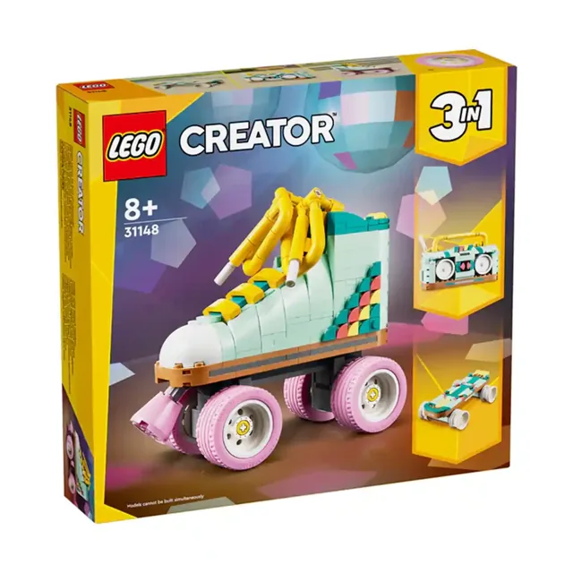 LEGO Creator Retro Roller Skate 3in1 Toy 31148 price comparison Qatar – cheapest at Yalla Toys