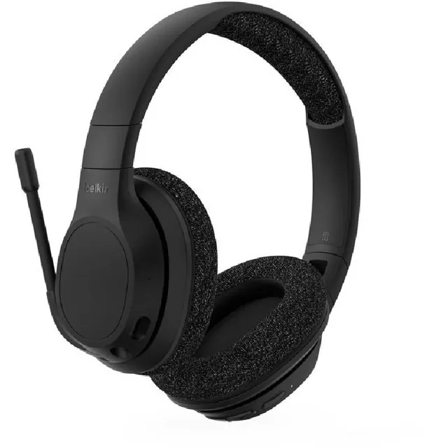 Belkin SoundForm Adapt Over-Ear Headphones, Bluetooth/Wired (Optional), 3.5 mm Connector/USB (Charging), Built-in Microphone, Black price comparison Qatar – cheapest at IT SPLENDID via Microless