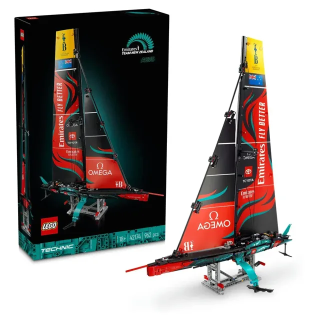Lego 42174 Emirates Team New Zealand AC75 Yacht price comparison Qatar – cheapest at Yalla Toys
