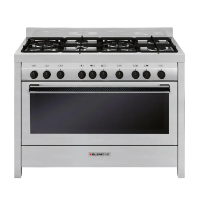 GLEM GAS | 120X60 cm 6 Gas Burners Gas Cooker | MLW626RI price comparison in Qatar