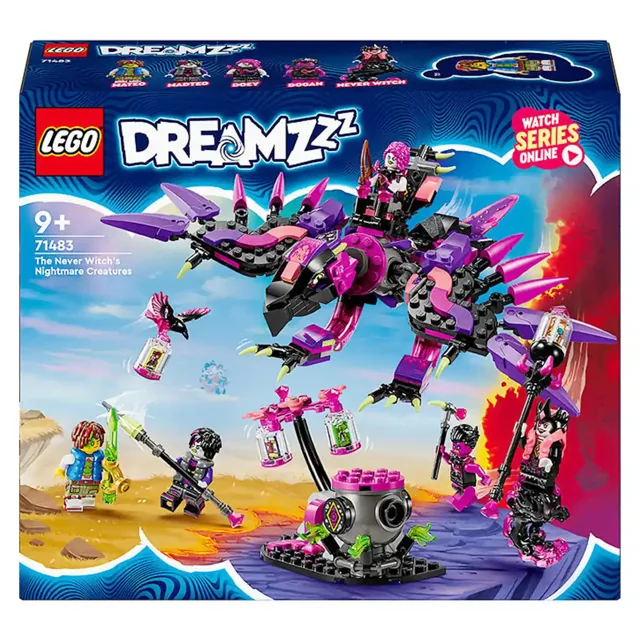 LEGO Dreamzzz 71483 The Never Witch's Nightmare Creatures price comparison Qatar – cheapest at Kiddy Zone