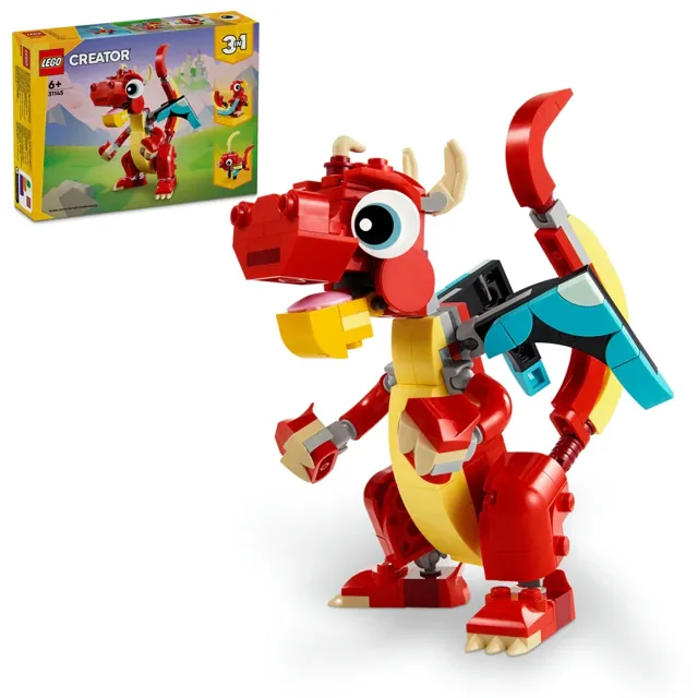 Lego 31145 Red Dragon price comparison Qatar – cheapest at Hala Mama