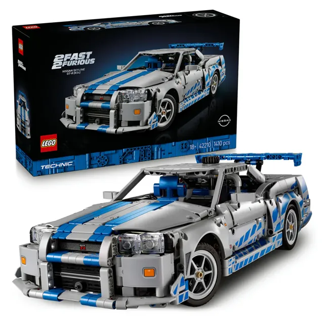 LEGO® 2 Fast 2 Furious Nissan Skyline GT-R (R34) Car price comparison Qatar – cheapest at LEGO Qatar