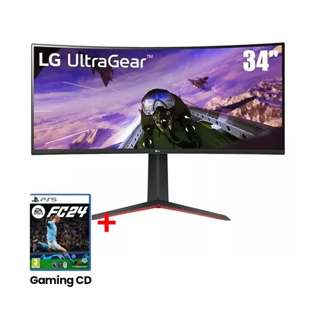 LG 2023 34inch UltraGear QHD Curved Gaming Monitor | 34GP63A-B price comparison Qatar – cheapest at Al Ata Shoppy Electronics via Snoonu