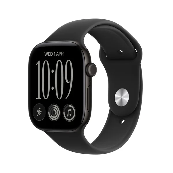 Apple Watch Series 12 GPS + Cellular (LTE) 46mm Black – Sport Band product image
