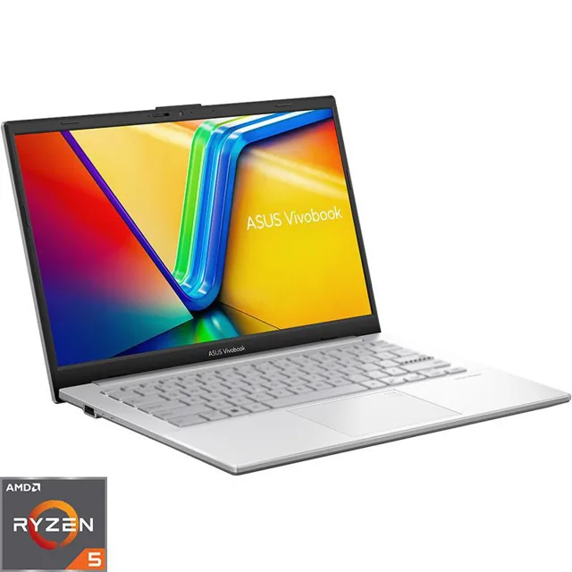 Asus Vivobook Go Laptop, 14", AMD Ryzen 5, 8 GB RAM, 256 GB PCIe NVMe M.2 SSD, Windows 11 Home product image
