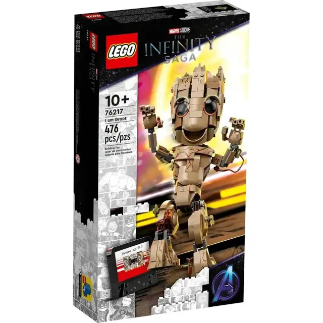 Lego Marvel I am Groot Building Kit 76217 price comparison Qatar – cheapest at Yalla Toys
