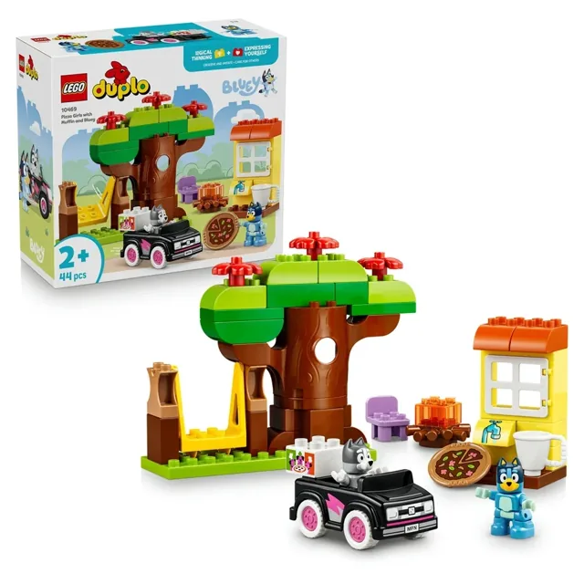 LEGO® Pizza Girls with Muffin and Bluey price comparison Qatar – cheapest at Hala Mama