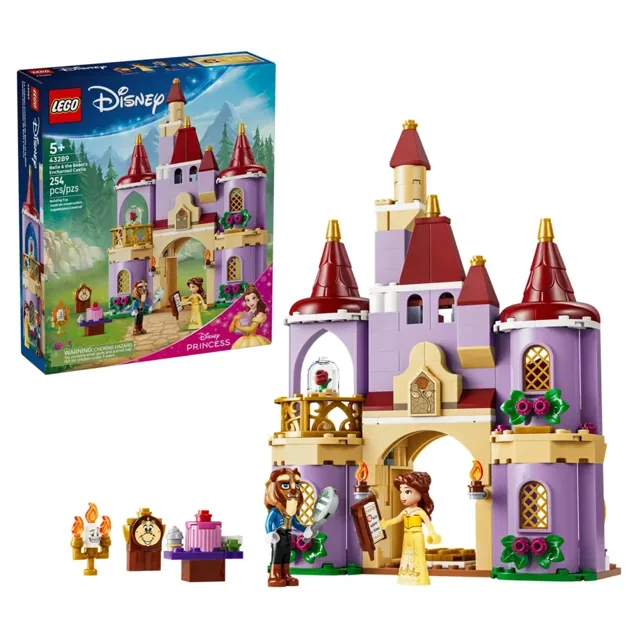 Lego 43289 Disney Princess-Belle & the Beast's Enchanted Castle 254Pcs price comparison Qatar – cheapest at Hala Mama