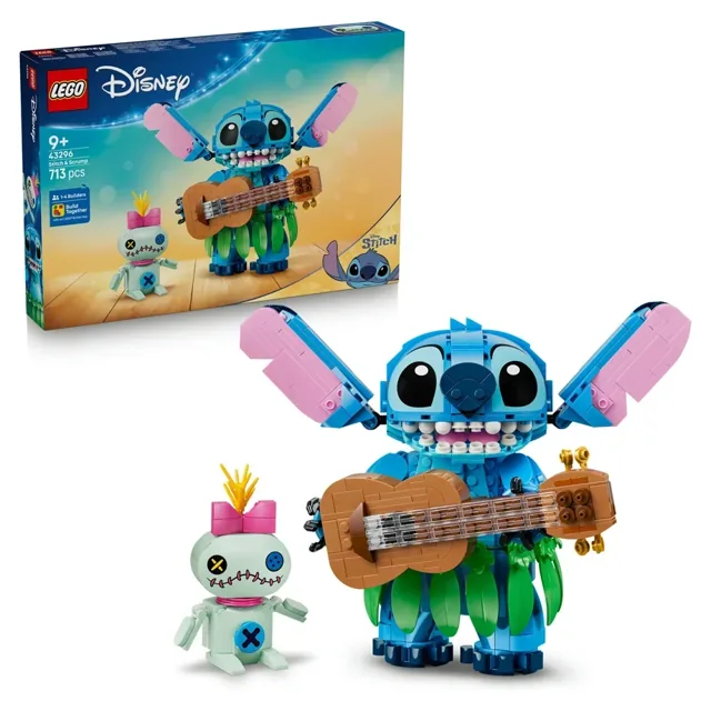 LEGO Disney Classic Stitch & Scrump 43296 (713 Pieces) price comparison Qatar – cheapest at Hala Mama