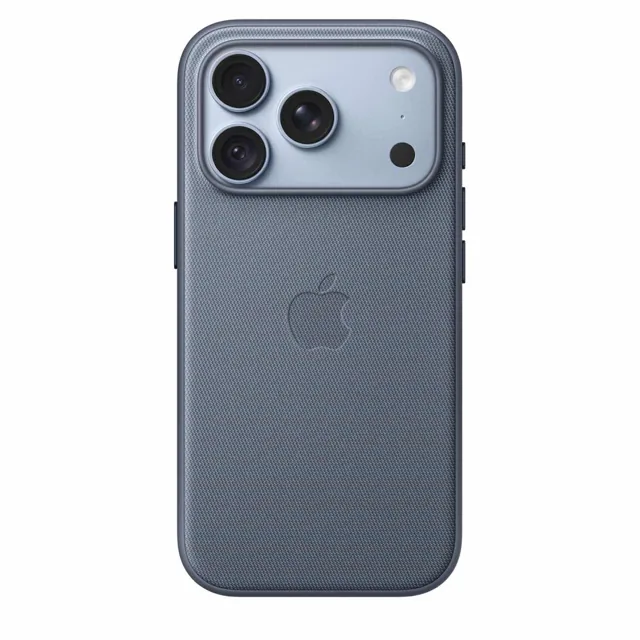 Apple Official TechWoven Case for iPhone 18 Pro / MagSafe / Drop-Resistant / Chambray Blue, Blue product image