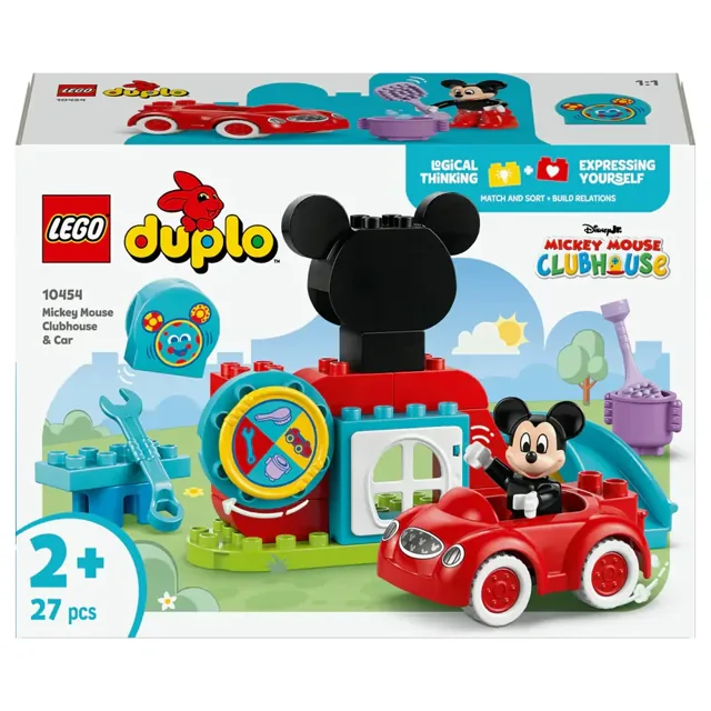 Lego Mickey Mouse Clubhouse And Car 10454 With 27pcs price comparison Qatar – cheapest at Yalla Toys